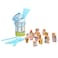 Bluey &ndash; Wooden Stacking Game &ndash; 25 Build and Balance Pieces with Characters and Sticks in a Storage Tube &ndash; FSC Certified for Children 3 Years and Up