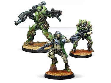Infinity: Haqqislam Booster Pack Beta - Unpainted Miniature by Corvus Belli &ndash; Compatible with Infinity and Other Tabletop RPG TTRPG