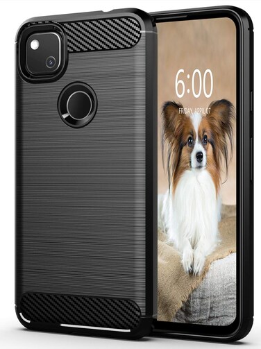 KEEPCA for Google Pixel 4a 4G Clear case, Slim Thin TPU Soft Skin Silicone Flexible Rubber Gel Shockproof Anti-Scratch Protective Cases Cover for Pixel 4a 4G,Crystal Clear