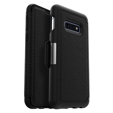 OtterBox Strada Series Case for Galaxy S10e - Retail Packaging - Shadow (Black/Pewter)