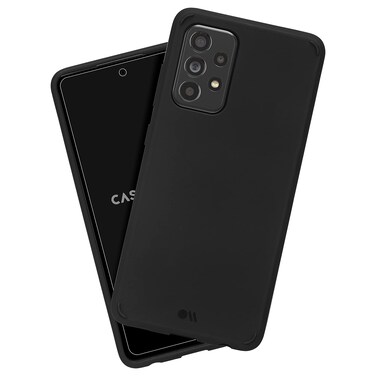 Case-Mate Samsung Galaxy A52 Case with Screen Protector - 6.5" Black [10ft Drop Protection] [Wireless Charging] Tough Series Case for A52 5G with Anti Scratch, 9H Tempered Glass, Shockproof, Slim Fit