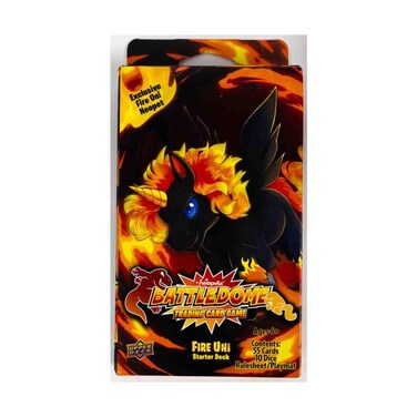 Neopets Battledome TCG Fire Uni Starter Deck