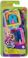 Polly Pocket Pet Center Compact with Removable Doghouse, Surprise Reveals, Photo Customization, Micro Doll with 5 Movable Joints, Great Gift for Ages 4 Years Old &amp; Up
