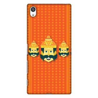 AMZER Slim Handcrafted Designer Printed Hard Shell Case Back Cover for Sony Xperia Z5 Premium - Mighty Ravana 2