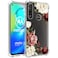 Vavies Case for Moto G Fast 2020, Motorola G Fast Phone Case for Girls Women, Slim Shockproof Clear Pattern Soft Flexible TPU Back Phone Protective Cover Cases for Motorola Moto G Fast(Blossom Flower)