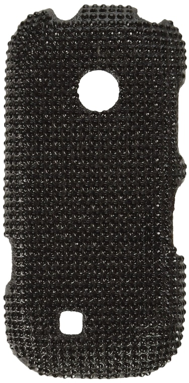 Asmyna LGVN251HPCDMS003NP Luxurious Dazzling Diamante Case for LG Cosmos 2 - 1 Pack - Retail Packaging - Black