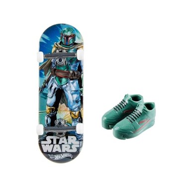 Hot Wheels Mattel Mini Skateboard with Shoes Assorted Models (HNG34)
