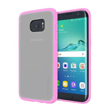 Incipio Carrying Case for Samsung Galaxy S7 Edge - Retail Packaging - Frost/Pink