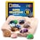 NATIONAL GEOGRAPHIC Gemstone Dig Kit &ndash; Dig Up 10 Real Gemstones and Crystals, Science Kit for Kids, Gem Digging Kit, Gift for Girls and Boys, Mining Kit, Rock Collection