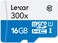 Lexar High-Performance microSDHC 300x 16GB UHS-I/U1 Flash Memory Card - LSDMI16GBBNL300