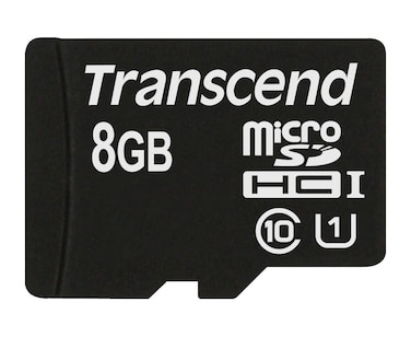 Transcend 8GB MicroSDXC/SDHC Class 10 UHS-I (Premium) Memory Card
