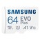 SAMSUNG EVO Plus microSD Memory Card + Adapter, 64GB microSDXC, Speeds Up to 160 MB/s, UHS-I, C10, U1, V10, A1, Upgrade Storage for Phones, Tablets, Gaming Consoles, DSLR Cameras, PCs, MB-MC64SA/AM