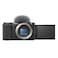 Sony Alpha ZV-E10 - APS-C Interchangeable Lens Mirrorless Vlog Camera - Black