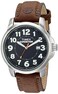 Timex Men's T44921 Expedition Metal Field Brown Leather Strap Watch