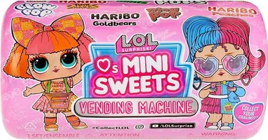 L.O.L. Surprise! Loves Mini Sweets Series 3 Vending Machine with 8 Surprises, Accessories, Vending Machine Packaging, Limited Edition Doll, Candy Theme, Collectible Doll- Great Gift for Girls Age 4+