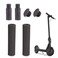 TOMALL Upgrade Grip Handlebar Anti-Slip Sponge Handlebar Extender Lengthened Protection Handlebar Cover Compatible for Xiaomi M365/Pro Electric Scooter