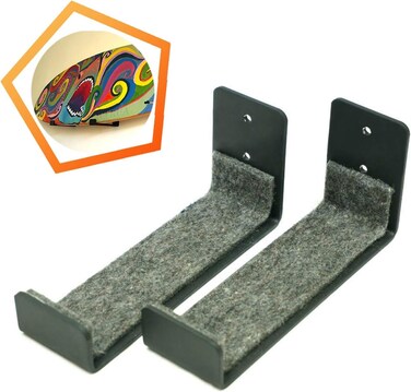 Onefeng Sports SUP Wall Rack Surfboard Wall Rack SUP Wall Mount - As a Display Background Wall at Home for Paddleboards Shortboards and Longboards (Mini Surfboard Wall Rack)