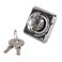 Seachoice Locking Lifting Ring, Stamped 304 Stainless Steel, Includes 2 Keys, One Size, Polished