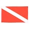AZ FLAG - Scuba Diving Flag - 2x3 Ft - 100D Polyester Underwater Diving Banner with Two Metal Grommets - Fade Resistant - Vivid Colors - 2' x 3' Feet - 90x60 Cm