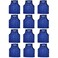 BlueDot Trading Youth 12 Blue Sports Nylon Mesh Pinnies- 12 Scrimmage Training Vests for Team Practice Jerseys for All Kinds of Sports Soccer, Football, Basketball, Lacrosse