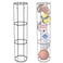 awagas 3 Layer Garage Ball Storage, Easier Access Ball Organizer, Space Saving Sports Equipment Basketball Racks for Balls, Soccer, Volleyball, Football Holder Storage for Garages, Yard, Gym, and Home