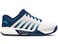 K-Swiss Men's Express Light Pickleball Shoe, Blue Opal/Blanc De Blanc/Cyan Blue, 9 M
