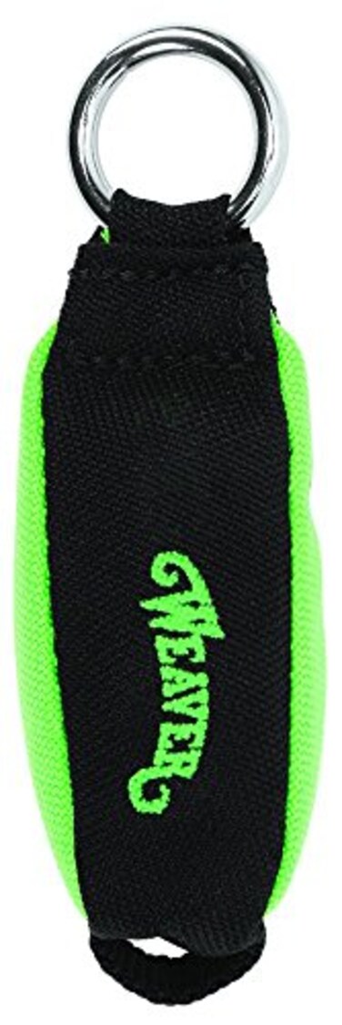 Bullet Throw Weight by Weaver Leather, Black/ Neon Green, 12 OZ, Model: 08-98324-BK/NG