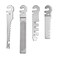 Roxon FT03 Build Your Own Multitool Accessory for Flex Multitool (Flat File, Fish Hook Remover &amp; Fish Scaler, Fish Hook Sharpener Adjuster, Bicycle Spoke Wrench) good for Fishing &amp; Camping