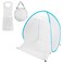 Portable Paint Tent for Spray Painting, Small Airbrush Pop-up Shelter Booth Station Complete with Storage Bag and 3 Disposable Aprons