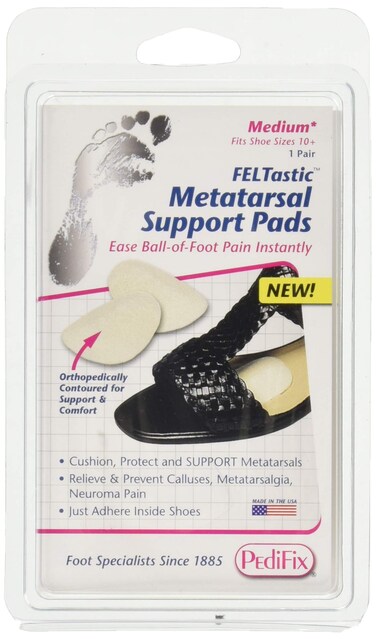Complete Medical Feltastic Metatarsal Support Pads, Medium, 1 Pound