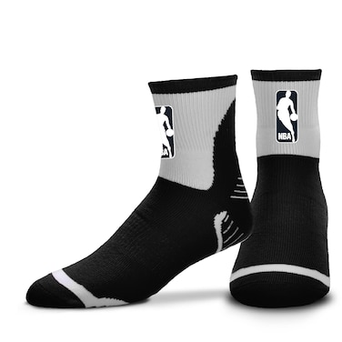 For Bare Feet NBA Logoman Surge Quarter Sock Size Large