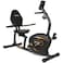 JEEKEE Recumbent Exercise Bike for Adults Seniors - Indoor Magnetic Cycling Fitness Equipment for Home Workout Black