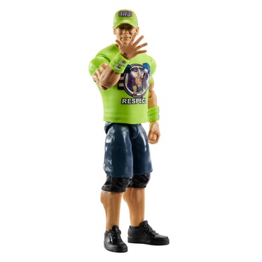 Mattel WWE Action Figure, 6-inch Collectible John Cena with 10 Articulation Points &amp; Life-Like Look ​