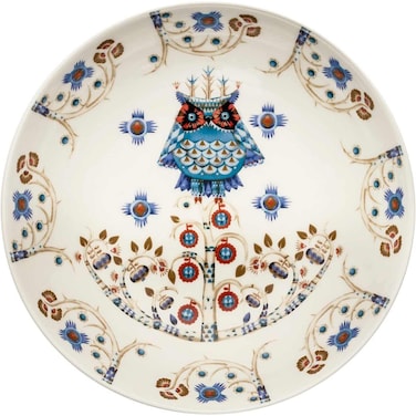 Iittala Taika White Coupe Deep Plate 21 cm