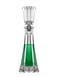 Barski Crystal - Glass -Mouthwash Decanter with 1.75 oz Cup Stopper - (can use the stopper as a Tumbler) 8.6" Height - 3 Oz. Decanter - Vertical Lines Design - Made in Europe