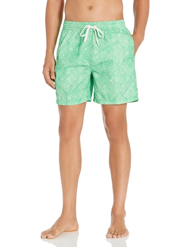 Kanu Surf Men's Standard Swim Trunks, Waves Green, Medium