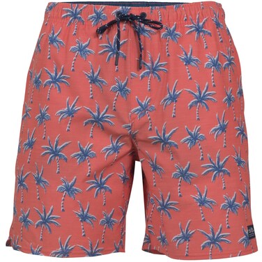 Salt Life Optic Palms Boardshort, Coral, X-Large