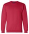 Champion 9 Oz, 50/50 Crew, Red, L, Red, Size Large