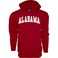 Blue 84 Men's Alabama Crimson Tide Arching Team Color Hoodie, Crimson, Large