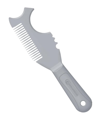 ROLLINGDOG Paint Brush/Roller Cleaner Tool - Durable Plastic Paint Brush Comb with Lightweight Reinforced Handle,Wash and Reuse