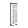 Atlantic Onyx 28 Wire DVD-Tower - Holds 28 DVDs/Blu-Rays or PS3 Games, Wall Mount or Freestanding in Black Steel, PN 1331