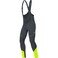 GORE WEAR Mens C3 Gore Windstopper Bib Tights+ Black/neon Yellow XS