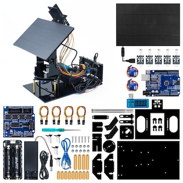 LAFVIN Solar Tracking Starter Kit Project DIY Smart Tracker System STEM Programming Code with Tutorial Compatible with Arduino IDE