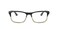 Ray-Ban RX5279 Square Prescription Eyeglass Frames, Grey Horn Gradient Grey/Demo Lens, 55 mm
