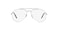 Ray-Ban RX3625V New Aviator Pilot Prescription Eyewear Frames, Silver/Demo Lens, 58 mm