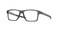 Oakley Men's Ox8143 Chamfer Squared Prescription Eyeglass Frames, Satin Grey Smoke/Demo Lens, 54 mm