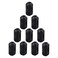 Futheda 10PCS Noise Filter Cable Ring, Snap on Ferrite Ring Core Anti-Interference Bead Choke Ring Cord RFI EMI Noise Suppressor High-Frequency Filter with 5mm Inner Diameter Ferrite Cable Clip Black