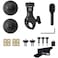 Insta360 Motorcycle Bundle New Version - Complete Mounting Kit X4/X3/X2/X 360 Cameras   Compatible with ACE/ACE PRO/GO 3/ GO2/ONE R/RS, DJI OSMO Action 4/3/2 and GoPro 12/11/10/9/MAX, Black