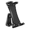 IPad Tripod Mount Adapter 360 Degree Rotatable Universal Tablet Clamp Holder for iPad Pro 12.9 11 10.5, iPad Air Mini, Surface Tab, Galaxy Tab and 3.5 to 13.5in Phone Tablet, for Tripod, Monopod