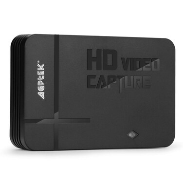 AGPTEK HD Game Capture Video Capture 1080P HDMI/AV Recorder Xbox 360&amp;One/ PS3 PS4,Support Mic in with Both HDMI and AV Input